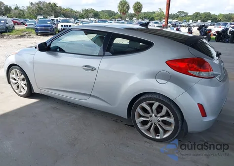 2012 Hyundai Veloster Base W/Gray from USA, damaged, VIN KMHTC6ADXCU056898